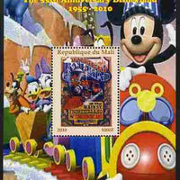 Mali 2010 The 55th Anniversary of Disneyland - Mickey Mouse Railway #04 perf s/sheet unmounted mint. Note this item is privately produced and is offered purely on its thematic appeal
