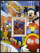 Mali 2010 The 55th Anniversary of Disneyland - Mickey Mouse Railway #04 perf s/sheet unmounted mint. Note this item is privately produced and is offered purely on its thematic appeal
