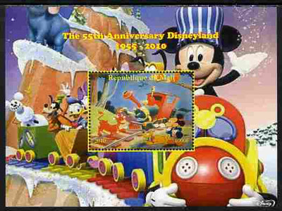 Mali 2010 The 55th Anniversary of Disneyland - Mickey Mouse Railway #08 perf s/sheet unmounted mint. Note this item is privately produced and is offered purely on its thematic appeal