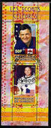 Djibouti 2010 Famous Scouts - Neil Armstrong & Marc Garneau perf sheetlet containing 2 values fine cto used
