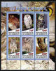 Djibouti 2010 African Owls #02 perf sheetlet containing 6 values unmounted mint