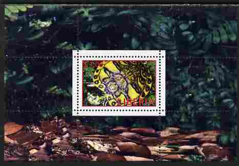 Liberia 2008 Turtles perf s/sheet with Scouts Logo unmounted mint