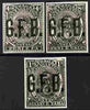 Tonga twice stamp-size Photographic prints from Sperati's own negatives, 3 photos ex BPA archives