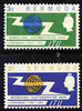 Bermuda 1965 ITU Centenary perf set of 2 unmounted mint, SG 184-85