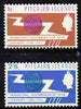 Pitcairn Islands 1965 ITU Centenary perf set of 2 unmounted mint, SG 49-50