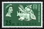 St Lucia 1963 Freedom From Hunger 25c unmounted mint SG 407