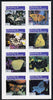 Equatorial Guinea 1976 Butterflies imperf set of 8 unmounted mint, Mi 964-71B