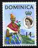Dominica 1963-65 Pictorial def 14c type II (eyes looking to model's right) unmounted mint SG 171a