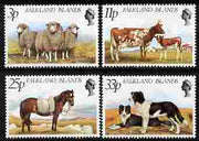 Falkland Islands 1981 Farm Animals perf set of 4 unmounted mint SG 392-5
