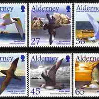 Guernsey - Alderney 2003 Migrating Birds (2nd series) Seabirds perf set of 6 unmounted mint SG A210-15