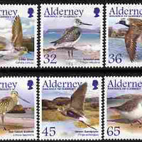 Guernsey - Alderney 2005 Migrating Birds (4th series) Waders perf set of 6 unmounted mint SG A259-64