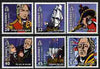Guernsey - Alderney 2005 Bicentenary of Battle of Trafalgar perf set of 6 unmounted mint SG A253-58