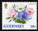 Guernsey 1992-97 Flowers definitive 28p Lisianthus unmounted mint SG 577