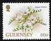 Guernsey 1992-97 Flowers definitive 50p Freesia unmounted mint SG 580