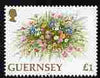 Guernsey 1992-97 Flowers definitive £1 Floral Arrangement (1992 imprint date) unmounted mint SG 581