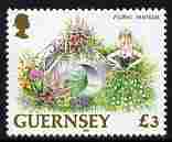 Guernsey 1992-97 Flowers definitive £3 Floral Fantasia unmounted mint SG 583