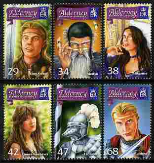 Guernsey - Alderney 2006 The Once and Future King perf set of 6 unmounted mint SG A267-72