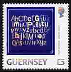 Guernsey 2003 Letters of the Alphabet £5 unmounted mint, SG 1008