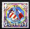 Guernsey 1998-2005 Maritime Heritage 50p Sailing Yacht unmounted mint, SG 798