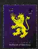 Guernsey - Alderney 2008 Lion Rampant from Alderney Flag £5 unmounted mint, SG A348