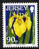 Jersey 2005-07 Flower definitives 90p Yellow Iris unmounted mint, SG 1231