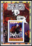 Benin 2005 Disney's 102 Dalmations #1 imperf m/sheet overprinted 50th Anniversary of Disneyland in gold unmounted mint. Note this item is privately produced and is offered purely on its thematic appeal