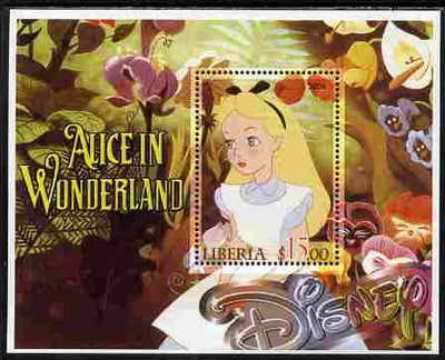 Liberia 2006 Walt Disney - Alice in Wonderland perf m/sheet unmounted mint