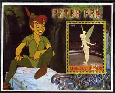 Liberia 2006 Walt Disney - Peter Pan perf m/sheet unmounted mint