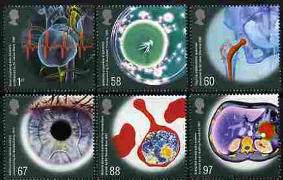 Great Britain 2010 Medical Breakthroughs perf set of 6 unmounted mint