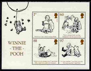 Great Britain 2010 Winnie the Pooh perf m/sheet unmounted mint