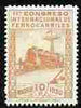 Spain 1930 International Railway Congress 10p brown,'Maryland' forgery 'unused', as SG 546 - the word Forgery is printed on the back and comes on a presentation card with descriptive notes