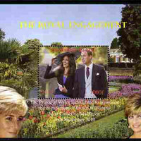 Mali 2010 Royal Engagement (William & Kate) #04 perf s/sheet unmounted mint. Note this item is privately produced and is offered purely on its thematic appeal,