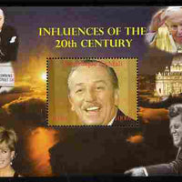 Mali 2010 Influences of the 20th Century #02 (Churchill, Diana, Disney, JFK & The Pope) perf s/sheet unmounted mint. Note this item is privately produced and is offered purely on its thematic appeal,