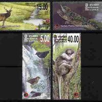 Sri Lanka 2010 Horton Plains National Park perf set of 4 unmounted mint