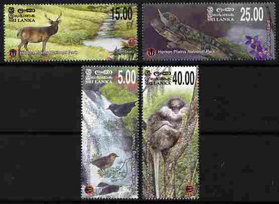 Sri Lanka 2010 Horton Plains National Park perf set of 4 unmounted mint