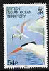British Indian Ocean Territory 1990 Birds 54p lesser Crested Tern unmounted mint SG 97