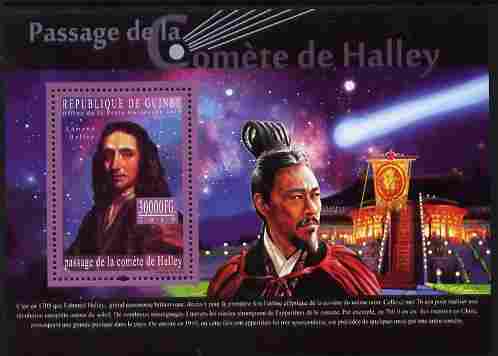 Guinea - Conakry 2010 Halley's Comet perf m/sheet unmounted mint