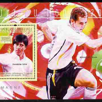 Guinea - Conakry 2010 Football World Cup - Germany perf m/sheet unmounted mint