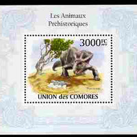 Comoro Islands 2010 Prehistoric Animals perf m/sheet unmounted mint