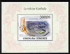 Comoro Islands 2010 Karthala Volcano perf m/sheet unmounted mint