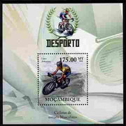 Mozambique 2010 Road Cycle Racing perf m/sheet unmounted mint