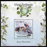 Mozambique 2010 The Environment - Sea Birds perf m/sheet unmounted mint Michel BL 293