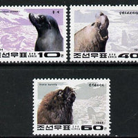North Korea 1994 Marine Mammals set of 3 unmounted mint, SG N3404-06*