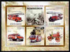 Guinea - Bissau 2010 Fire Engines perf sheetlet containing 5 values unmounted mint