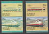 Bernera 1983 Locomotives #2 (DB Class EO3) 26p - Complete sheet of 30 (15 se-tenant pairs) all with red omitted plus,one imperf pair as normal, unmounted mint. About 30 years ago, I was one of the major buyers of the Format Intern……Details Below