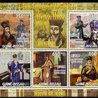 Guinea - Bissau 2010 400th Death Anniversary of Matteo Ricci perf sheetlet containing 5 values unmounted mint