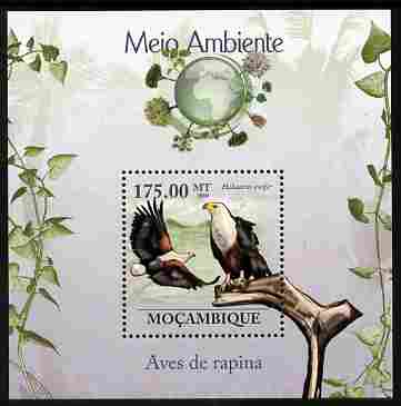 Mozambique 2010 The Environment - Raptors perf m/sheet unmounted mint Michel BL 294