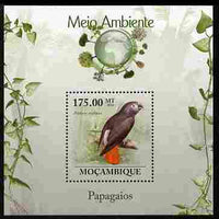 Mozambique 2010 The Environment - Parrots perf m/sheet unmounted mint Michel BL 295