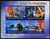 Togo 2010 Birth Centenary of Jacques Cousteau perf sheetlet containing 4 values unmounted mint Michel 3524-27