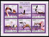 Comoro Islands 2009 Flamingos perf sheetlet containing 5 values unmounted mint Michel 2402-06